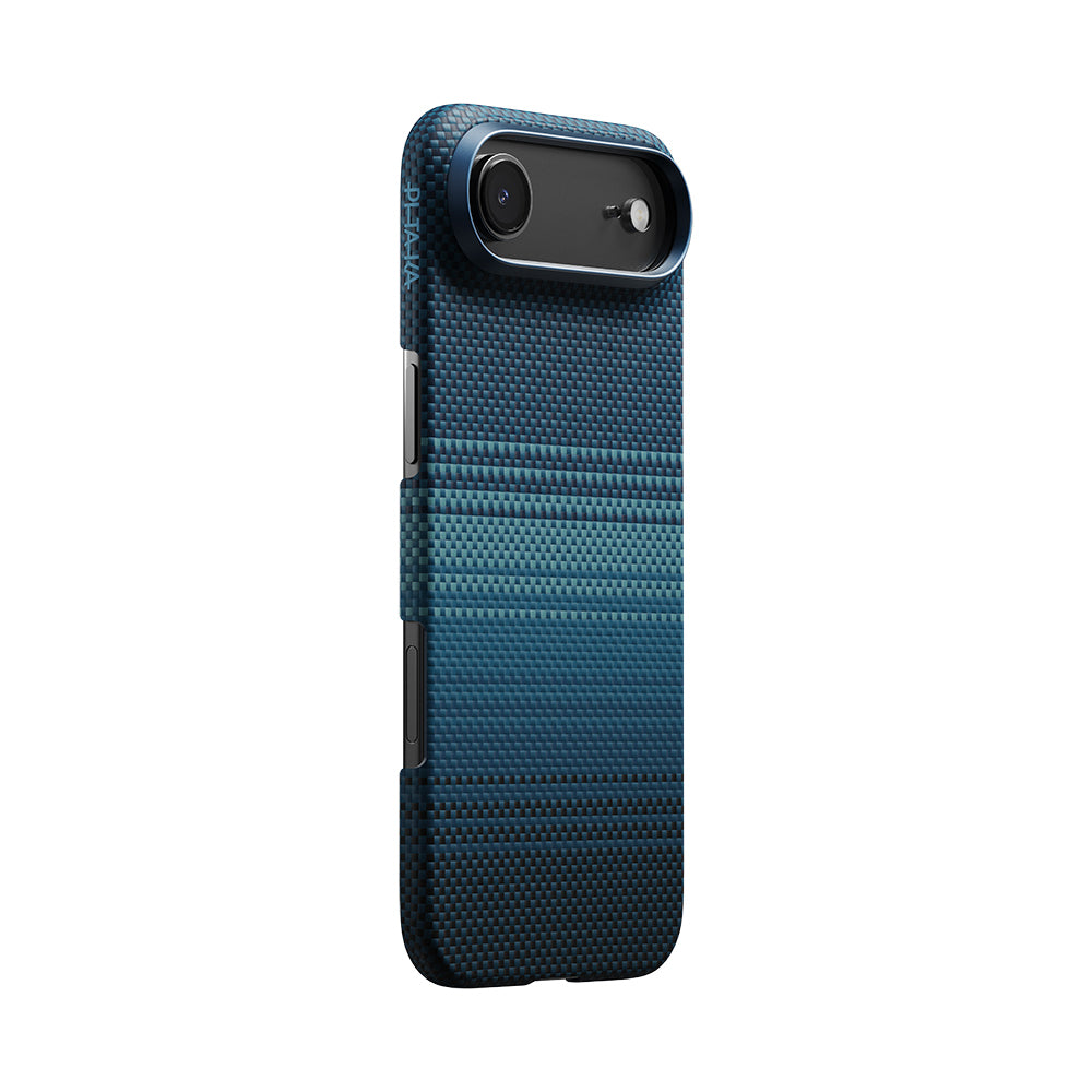 Pitaka Tactile Woven Sunset-Moonrise Serisi iPhone 17 Air M-safe Şarj Özellikli Aramid Fiber Kılıf Pitaka Tactile Woven Sunset-Moonrise Serisi iPhone 17 Air M-safe Şarj Özellikli Aramid Fiber Kılıf